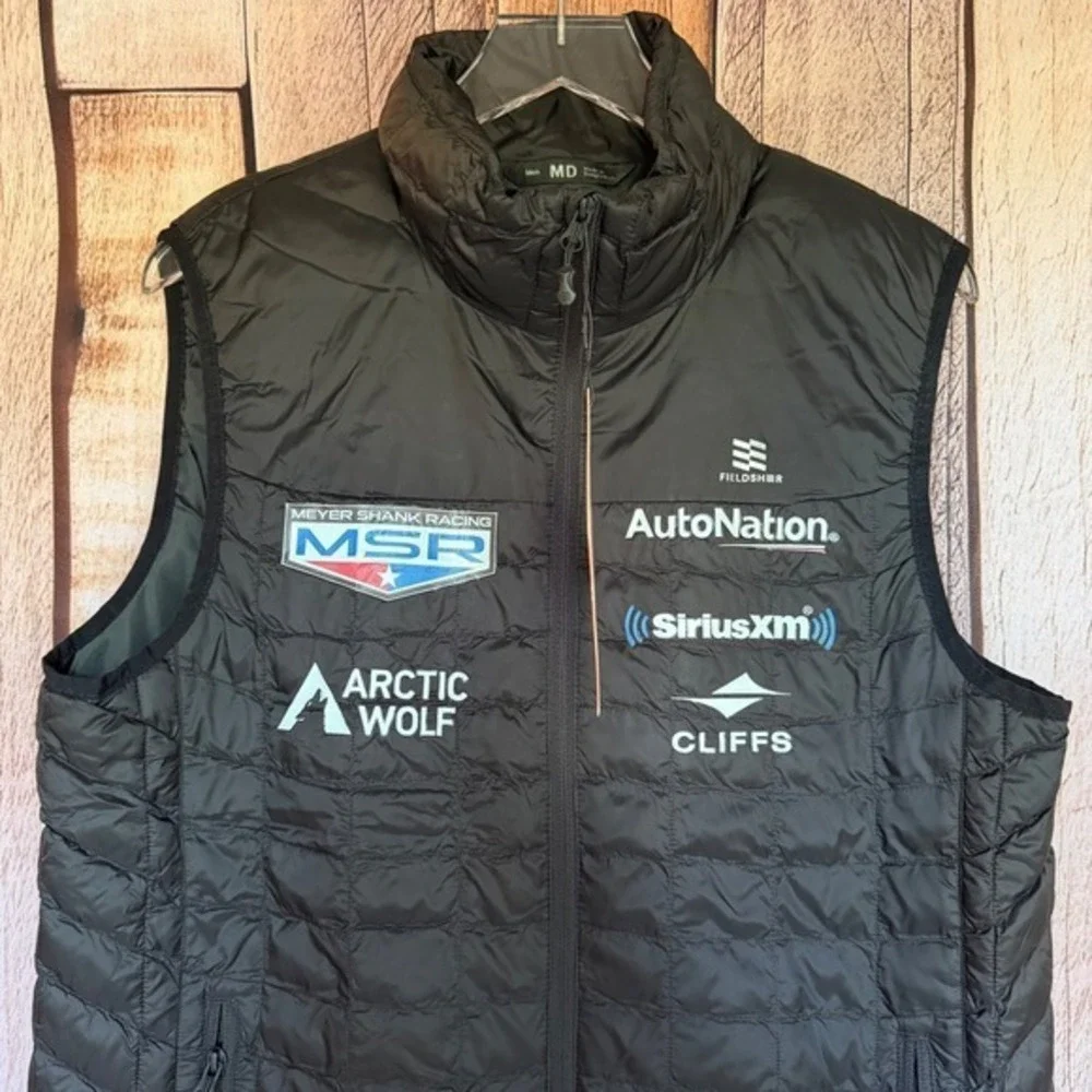 Fieldsheer Mobile Warming Heated Vest Honda‎ Car Racing MSR Black TechWear M NWT